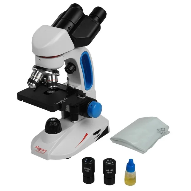 Микроскоп биологический Микромед С-11 (вар. 2ВА LED) в кейсе Микроскоп биологический Микромед С-11 (вар. 2ВА LED) в кейсе