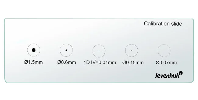 Слайд калибровочный Levenhuk MED X/Y
