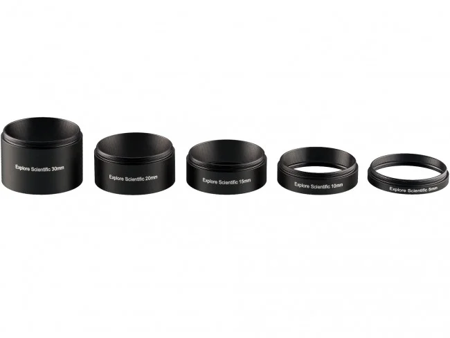 Набор удлинительных колец Explore Scientific M48x0.75 (30,20,15,10,5 мм)