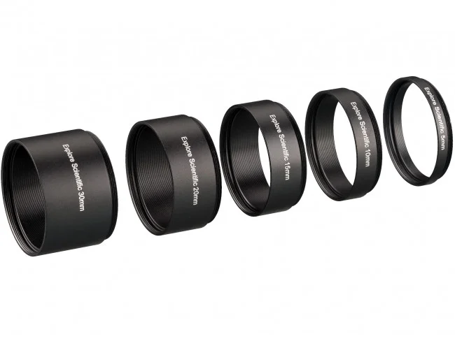 Набор удлинительных колец Explore Scientific M48x0.75 (30,20,15,10,5 мм)