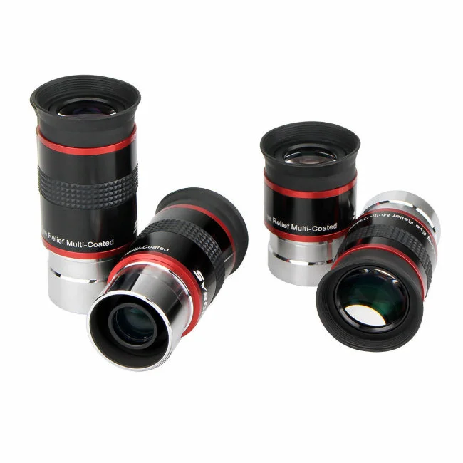 Набор окуляров SVBONY 68°, 1,25" (6мм, 9мм, 15мм, 20мм) Набор окуляров SVBONY 68°, 1,25" (6мм, 9мм, 15мм, 20мм)