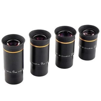 Набор окуляров SVBONY 66°, 1,25" (6мм, 9мм, 15мм, 20мм)