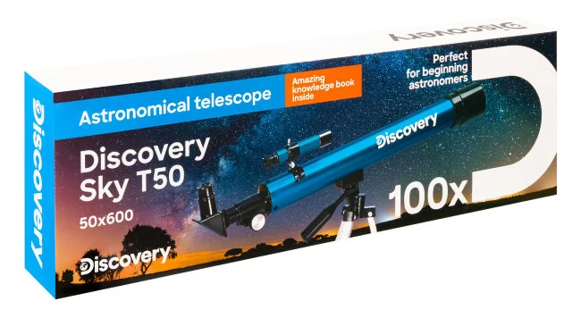 Телескоп Discovery Sky T50 с книгой Телескоп Discovery Sky T50 с книгой