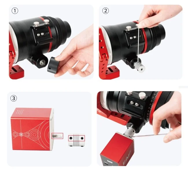 Электропривод для фокусировочного узла ZWO EAF Pro