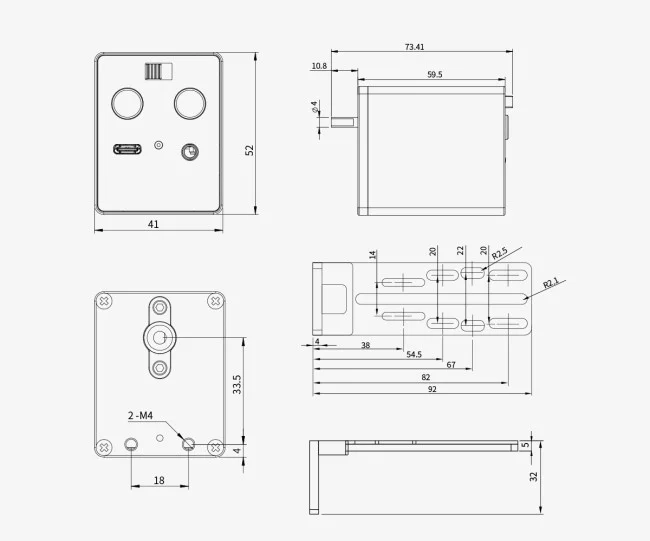 Электропривод для фокусировочного узла ZWO EAF Pro