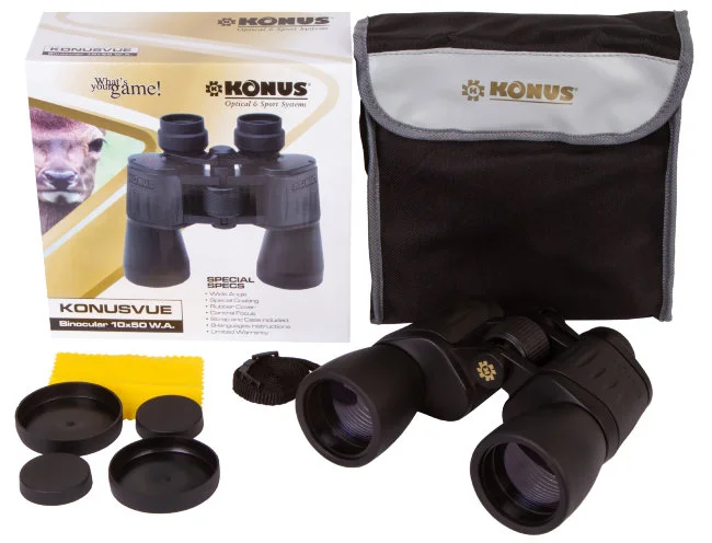 Бинокль Konus Konusvue 10x50 WA