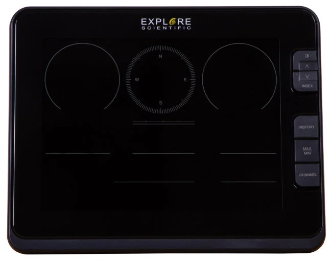 Метеостанция Explore Scientific «7 в 1» Wi-Fi, профессиональная, черная