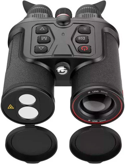 Тепловизионный бинокль Guide TN450 с лазерным дальномером