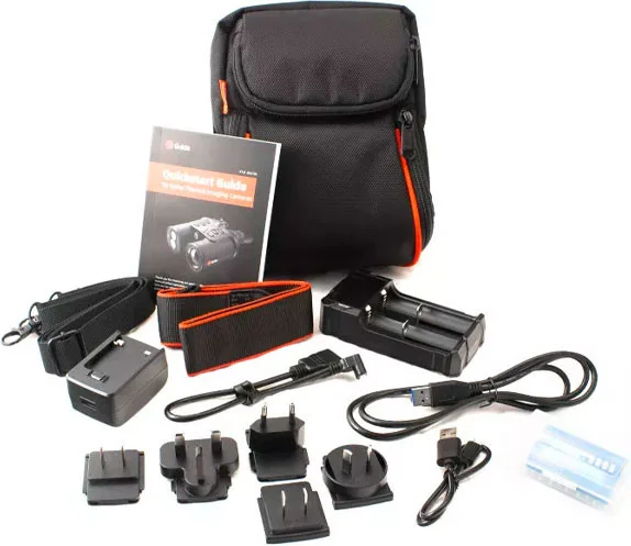 Тепловизионный бинокль Guide TN450 с лазерным дальномером