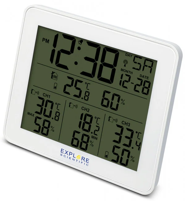 Метеостанция Explore Scientific с тремя датчиками Метеостанция Explore Scientific с тремя датчиками