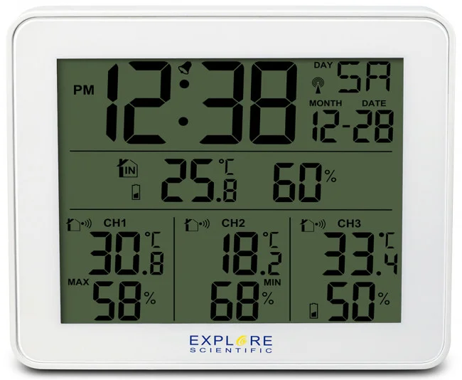 Метеостанция Explore Scientific с тремя датчиками Метеостанция Explore Scientific с тремя датчиками