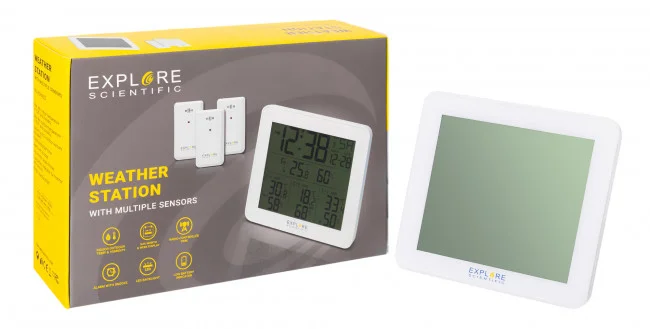 Метеостанция Explore Scientific с тремя датчиками Метеостанция Explore Scientific с тремя датчиками