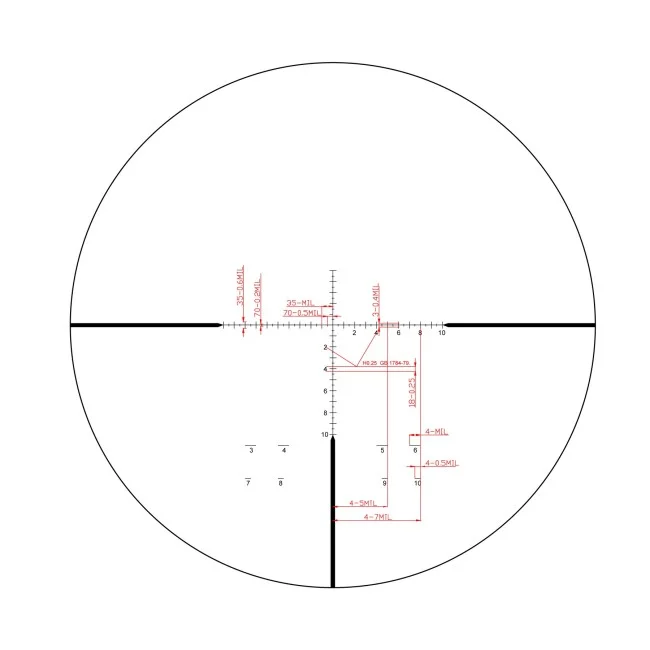 Зрительная труба Veber Defence PRO 15-45x60 ED FFP