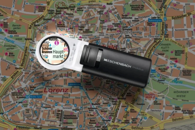 Лупа асферическая Eschenbach mobilux LED, 35 мм, 10.0х Лупа асферическая Eschenbach mobilux LED, 35 мм, 10.0х