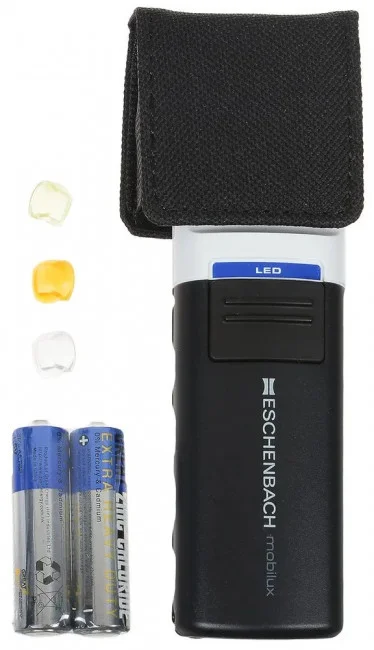 Лупа асферическая Eschenbach mobilux LED, 35 мм, 10.0х Лупа асферическая Eschenbach mobilux LED, 35 мм, 10.0х