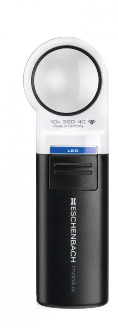 Лупа асферическая Eschenbach mobilux LED, 35 мм, 10.0х Лупа асферическая Eschenbach mobilux LED, 35 мм, 10.0х
