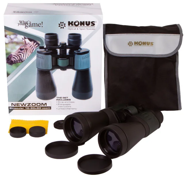 Бинокль Konus NewZoom 10–30x60 Бинокль Konus NewZoom 10–30x60
