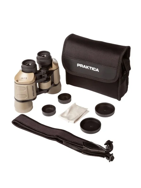 Бинокль Praktica Falcon 8x40, песочный