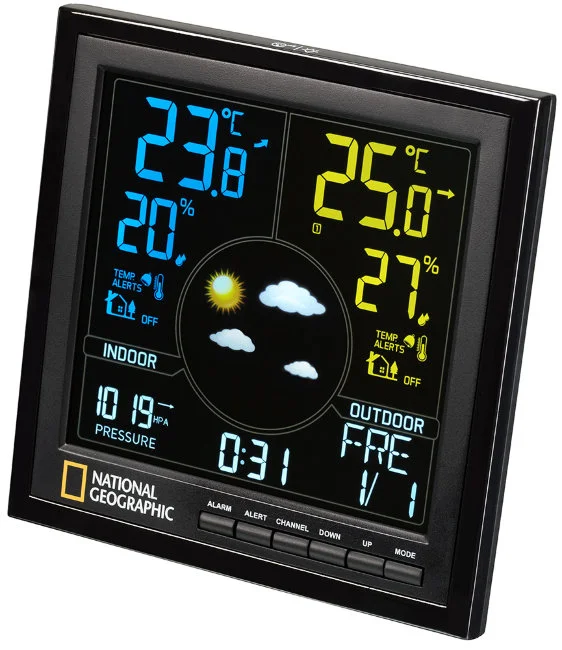 Метеостанция Bresser National Geographic VA с цветным дисплеем