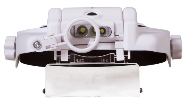 Лупа налобная с аккумулятором Levenhuk Zeno Vizor HR4