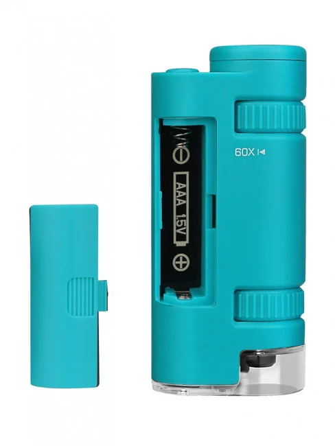 Портативный микроскоп SVBONY SV603 60-120x (синий)