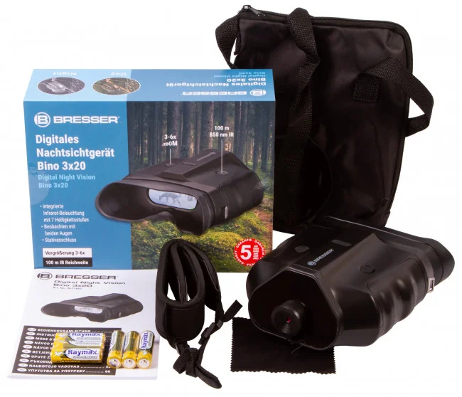 Бинокль ночного видения Bresser 3x20, цифровой