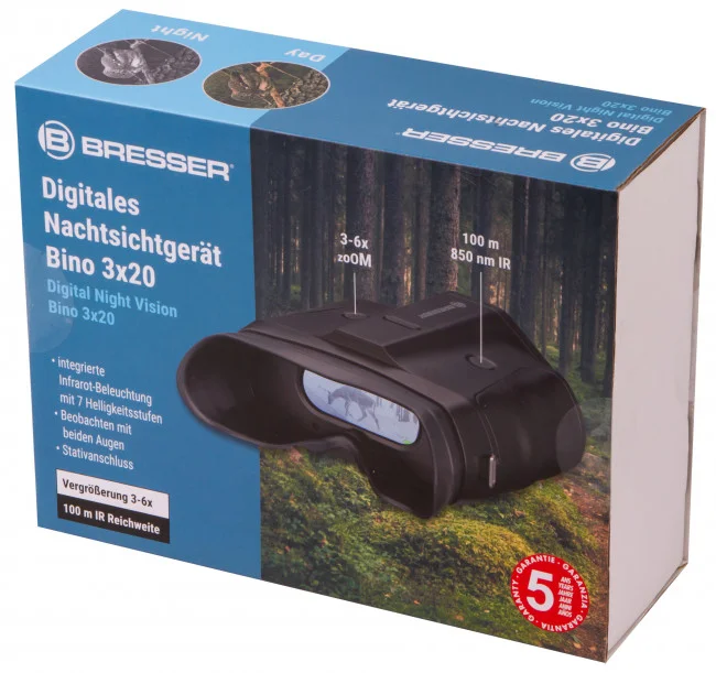Бинокль ночного видения Bresser 3x20, цифровой