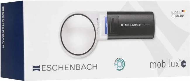 Лупа асферическая Eschenbach mobilux LED, 58 мм, 5.0х