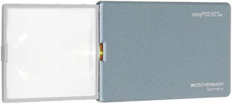 Лупа асферическая Eschenbach easyPOCKET, 50х45 мм, 4.0х