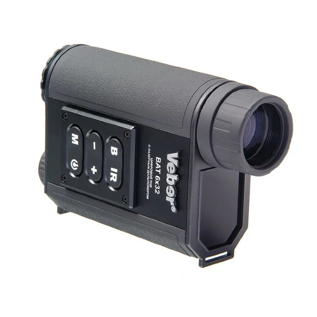 Монокуляр цифровой ночного видения Veber Bat 6x32 c дальномером Монокуляр цифровой ночного видения Veber Bat 6x32 c дальномером