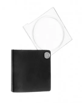 Лупа карманная Eschenbach economy, 45 мм, 3.5х, чёрная