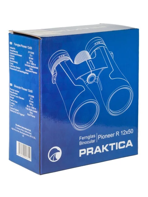 Бинокль Praktica Pioneer R 12x50, водозащита Бинокль Praktica Pioneer R 12x50, водозащита
