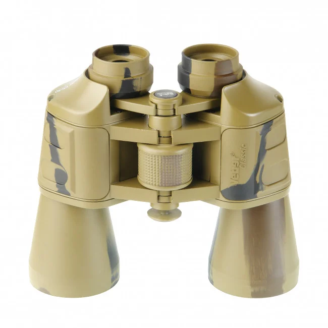 Бинокль Veber Classic БПШЦ 15x50 VRWA широкоугольный, камуфлированный Бинокль Veber Classic БПШЦ 15x50 VRWA широкоугольный, камуфлированный