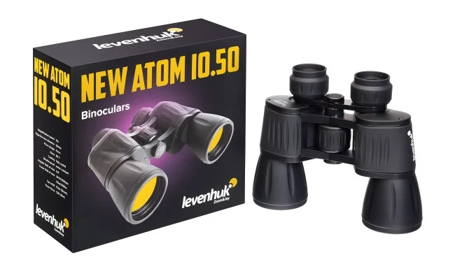 Бинокль Levenhuk New Atom 10x50 Бинокль Levenhuk New Atom 10x50