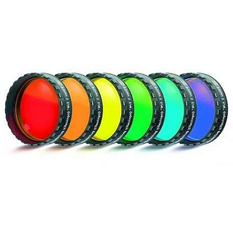 Набор цветных фильтров Baader Planetarium, 1,25" - 6 шт. Набор цветных фильтров Baader Planetarium, 1,25" - 6 шт.
