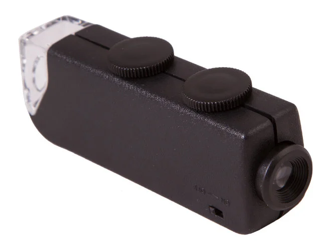 Микроскоп карманный Bresser 60x-100x со светодиодной подсветкой Микроскоп карманный Bresser 60x-100x со светодиодной подсветкой