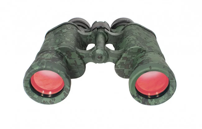 Бинокль КОМЗ БПЦc 10х40 с дальномерной сеткой рубин пиксель Бинокль КОМЗ БПЦc 10х40 с дальномерной сеткой рубин пиксель