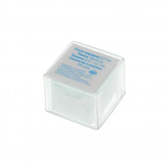 Стекло покровное Микромед 0,17 мм (100шт.)