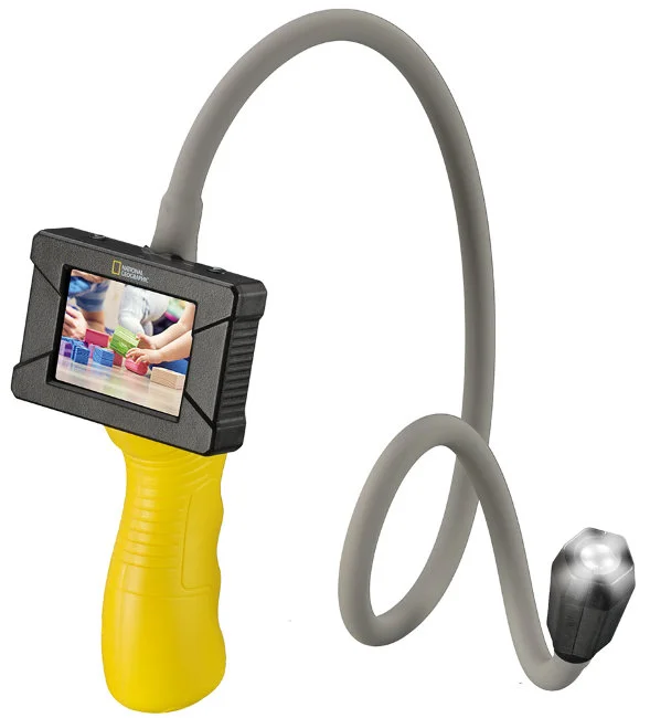 Камера эндоскопическая Bresser National Geographic экраном и подсветкой, детская Камера эндоскопическая Bresser National Geographic экраном и подсветкой, детская