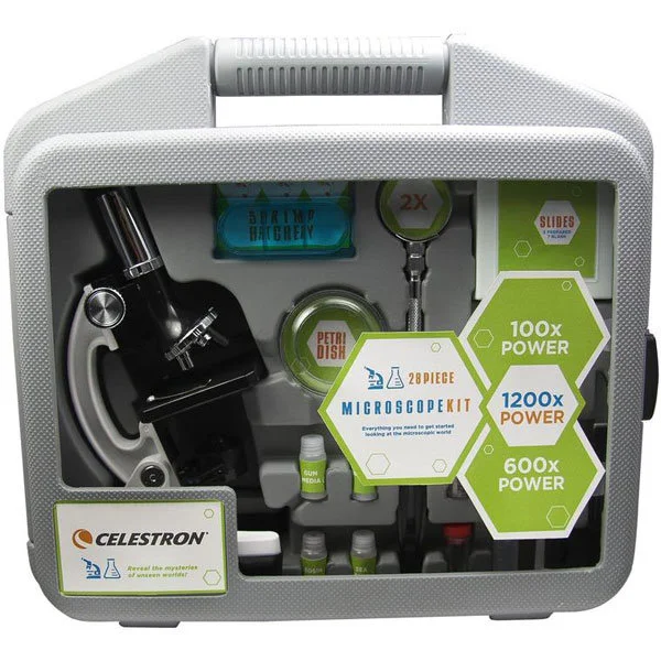 Учебный микроскоп Celestron в кейсе Учебный микроскоп Celestron в кейсе