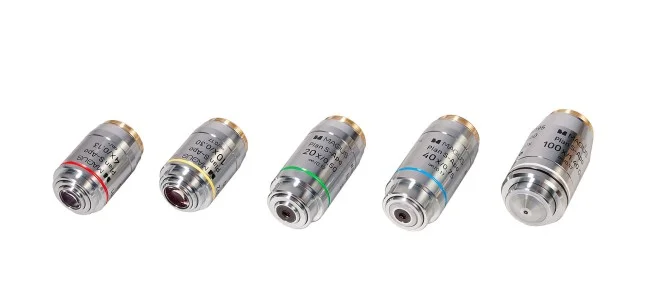 Набор объективов люминесцентных MAGUS FL S-APO60 PlanF S-Apo 4х/10х/20х/40х/100х ми∞/0,17 H60 мм