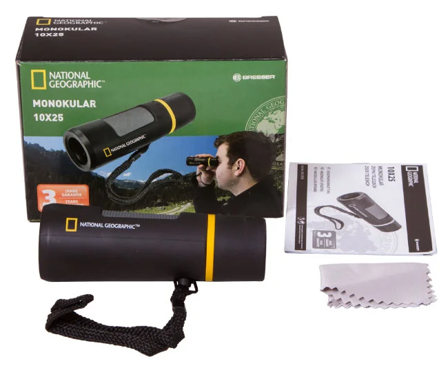 Монокуляр Bresser National Geographic 10x25 (old) Монокуляр Bresser National Geographic 10x25 (old)