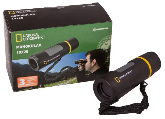 Монокуляр Bresser National Geographic 10x25 (old) Монокуляр Bresser National Geographic 10x25 (old)