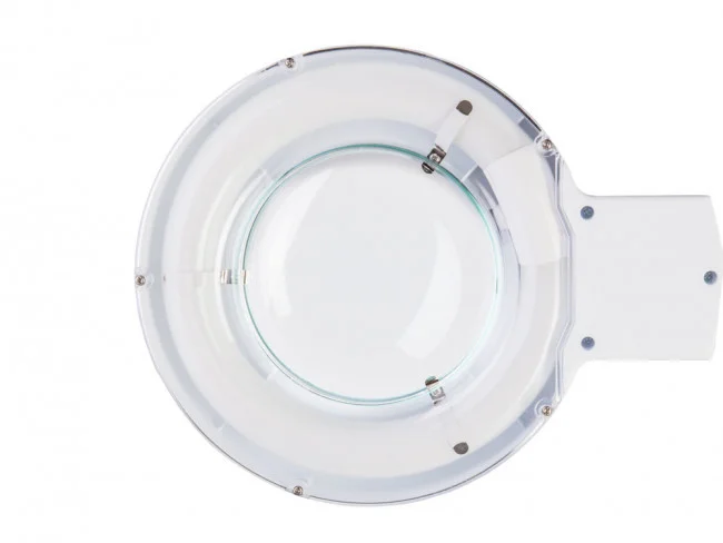 Настольная лампа-лупа с подсветкой Veber 8608D 5D, 5дптр, 120 мм