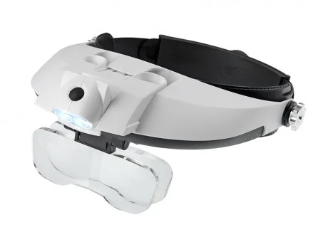 Лупа Veber 81001-G (лупа налобная с подсветкой)