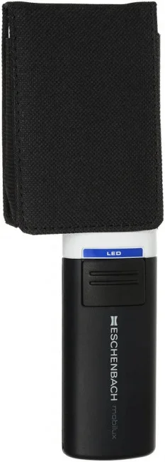 Лупа асферическая Eschenbach mobilux LED, 75х50 мм, 4.0х