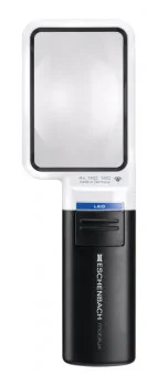 Лупа асферическая Eschenbach mobilux LED, 75х50 мм, 4.0х