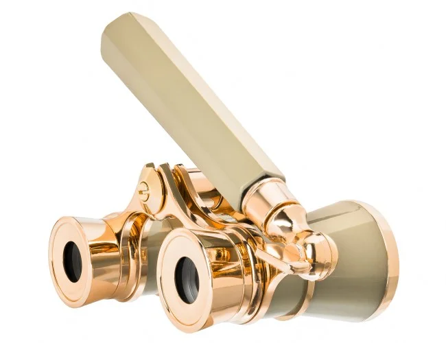 Театральный бинокль-лорнет Levenhuk Broadway 325E, золотистый Театральный бинокль-лорнет Levenhuk Broadway 325E, золотистый