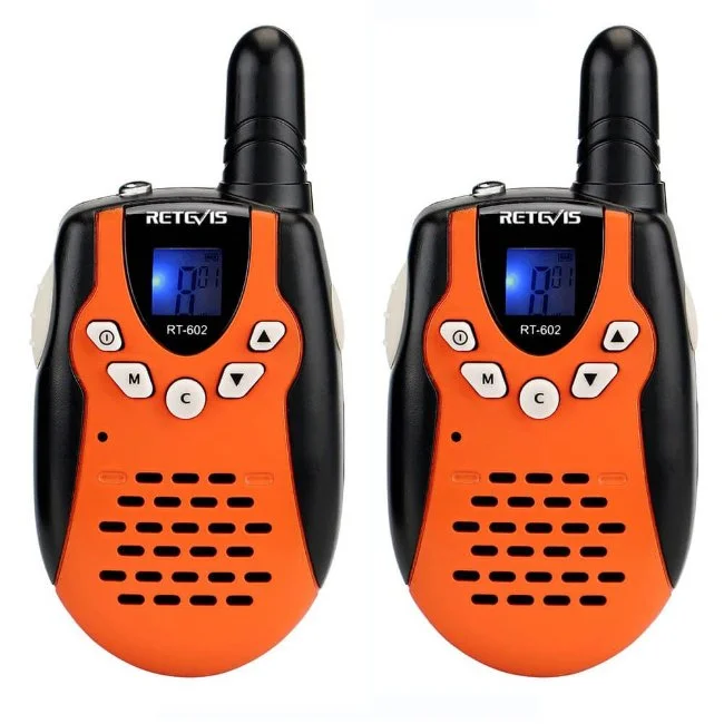 Рация Retevis Walkie-Talkie RT602 пара (оранжево-черная)