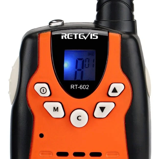 Рация Retevis Walkie-Talkie RT602 пара (оранжево-черная)